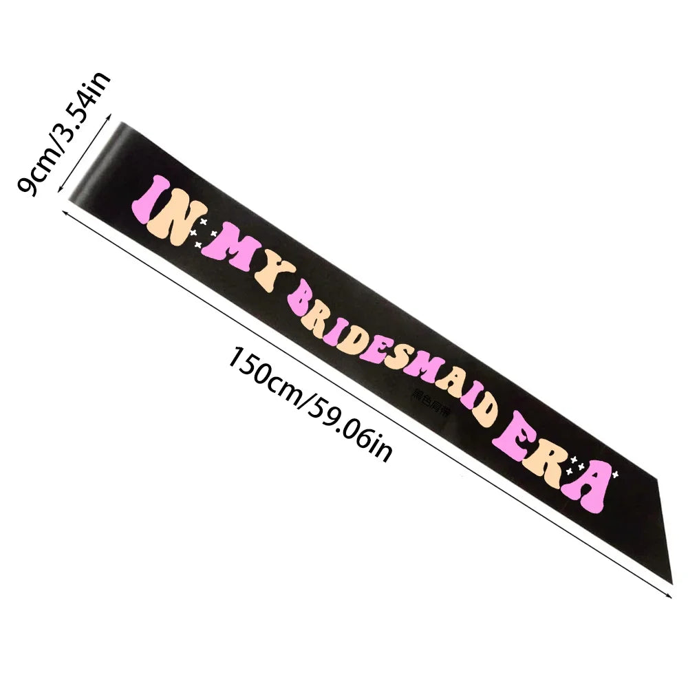 In My Bride Era Sash | Bachelorette Bridal Shower Party Gift