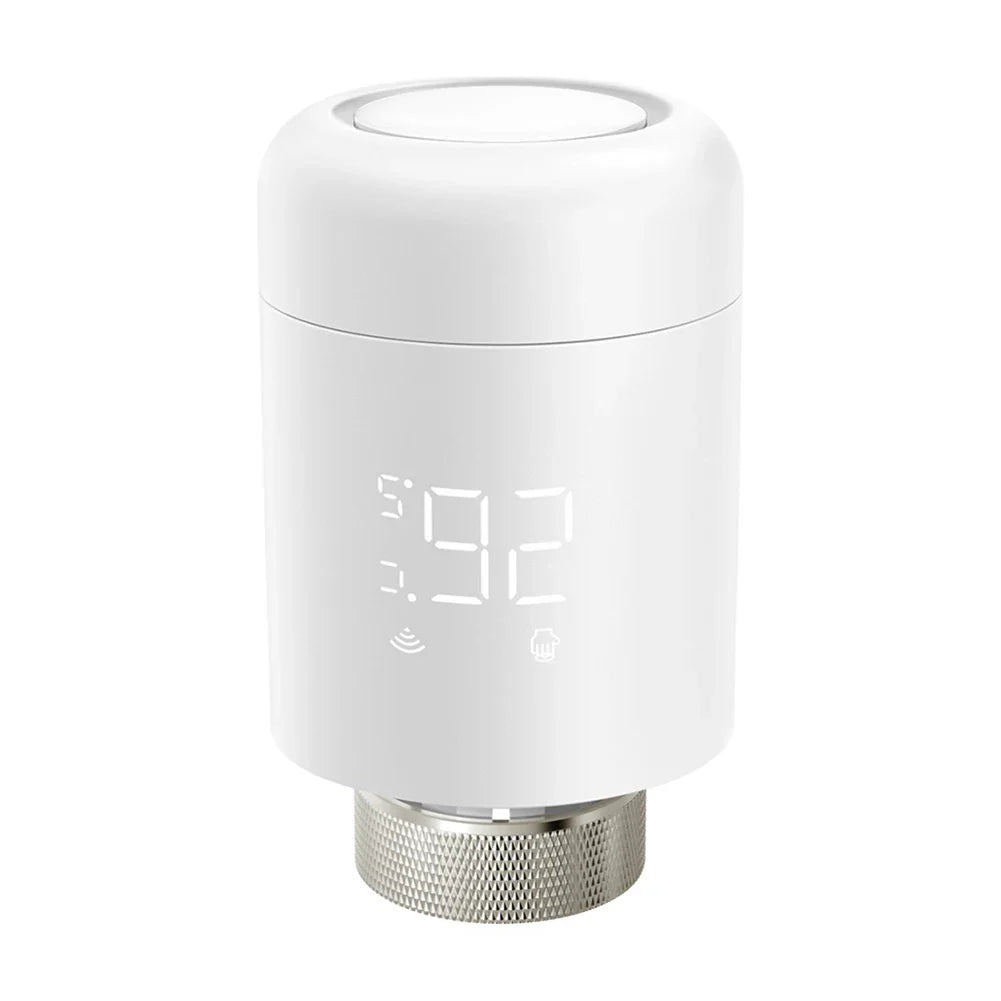 Smart Zigbee Radiator Thermostat – Voice Control & Child Lock