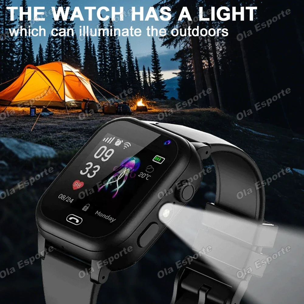 Kids Smart Watch GPS SOS Video Call Camera Waterproof Gift