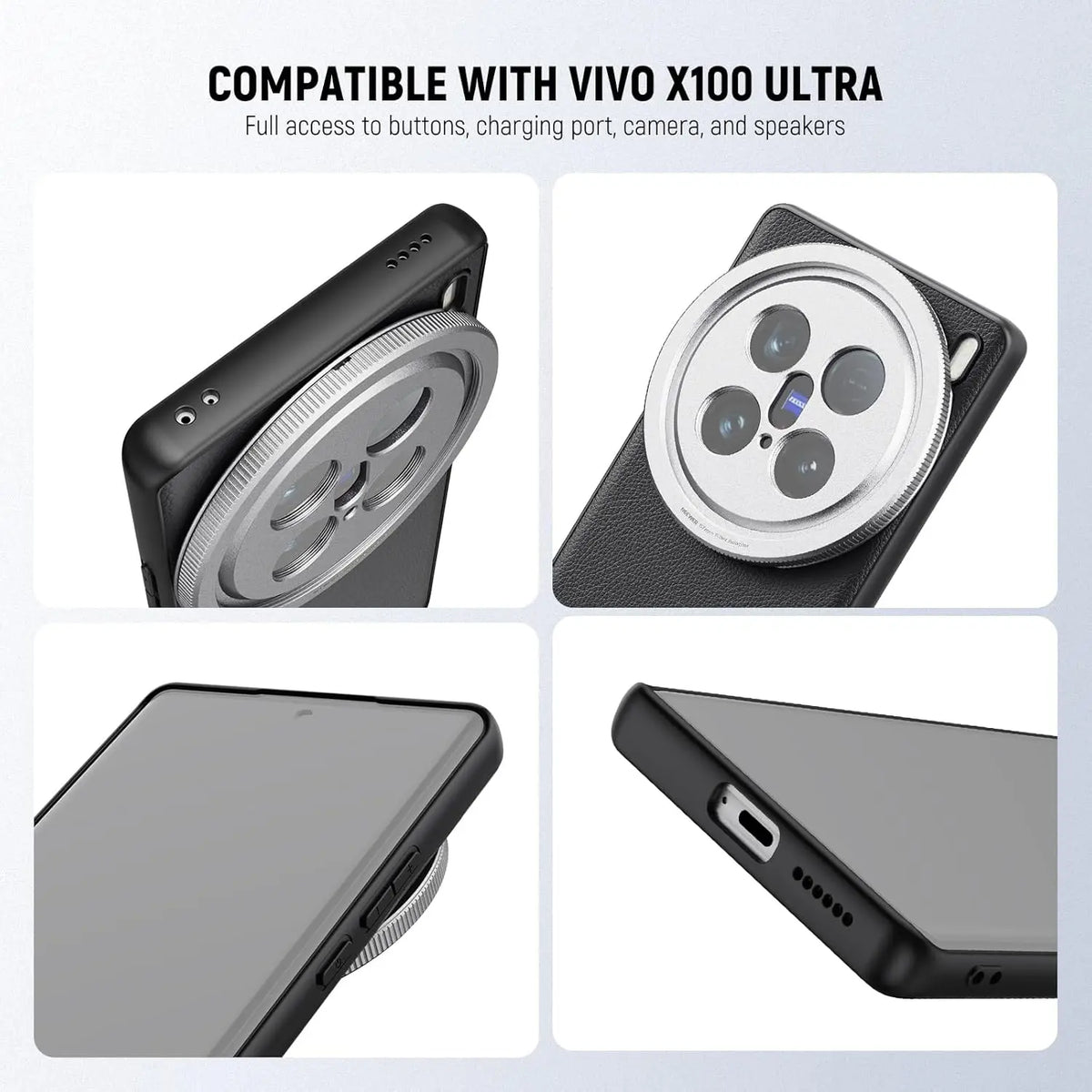 NEEWER VIVO X200/X100 Ultra Case | 17mm Lens Mount TPU+PC