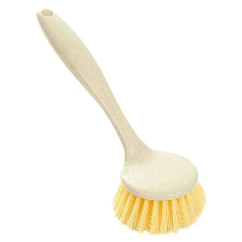 Long Handle Dish Brush – Pot & Pan Kitchen Cleaning Brush