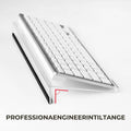 Acrylic Keyboard Riser Stand – Ergonomic Desk Tilt Support