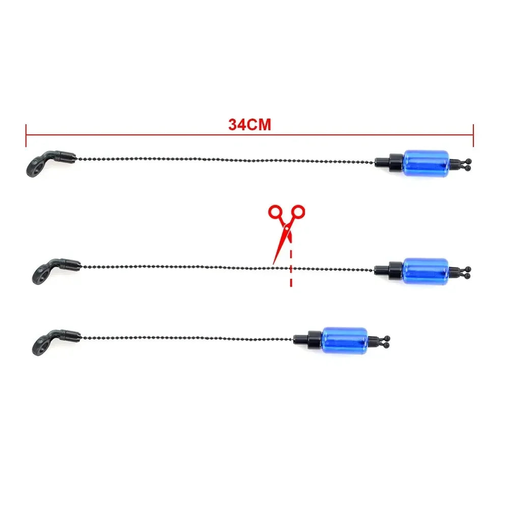 Durable Plastic Fishing Swinger Indicators 4 Removable Tubes