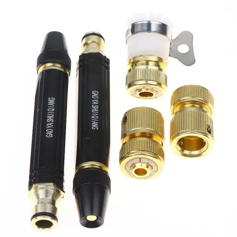 High Pressure Garden Hose Jet Spray Nozzle | Metal Power Washer