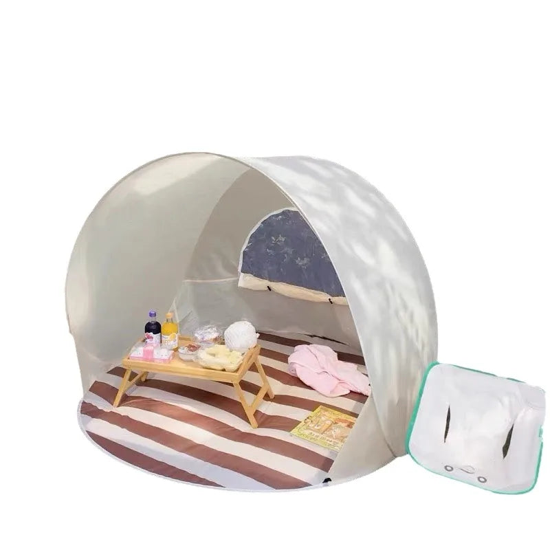 Portable Pop-Up Beach Tent for 3–4 People | UV & Waterproof