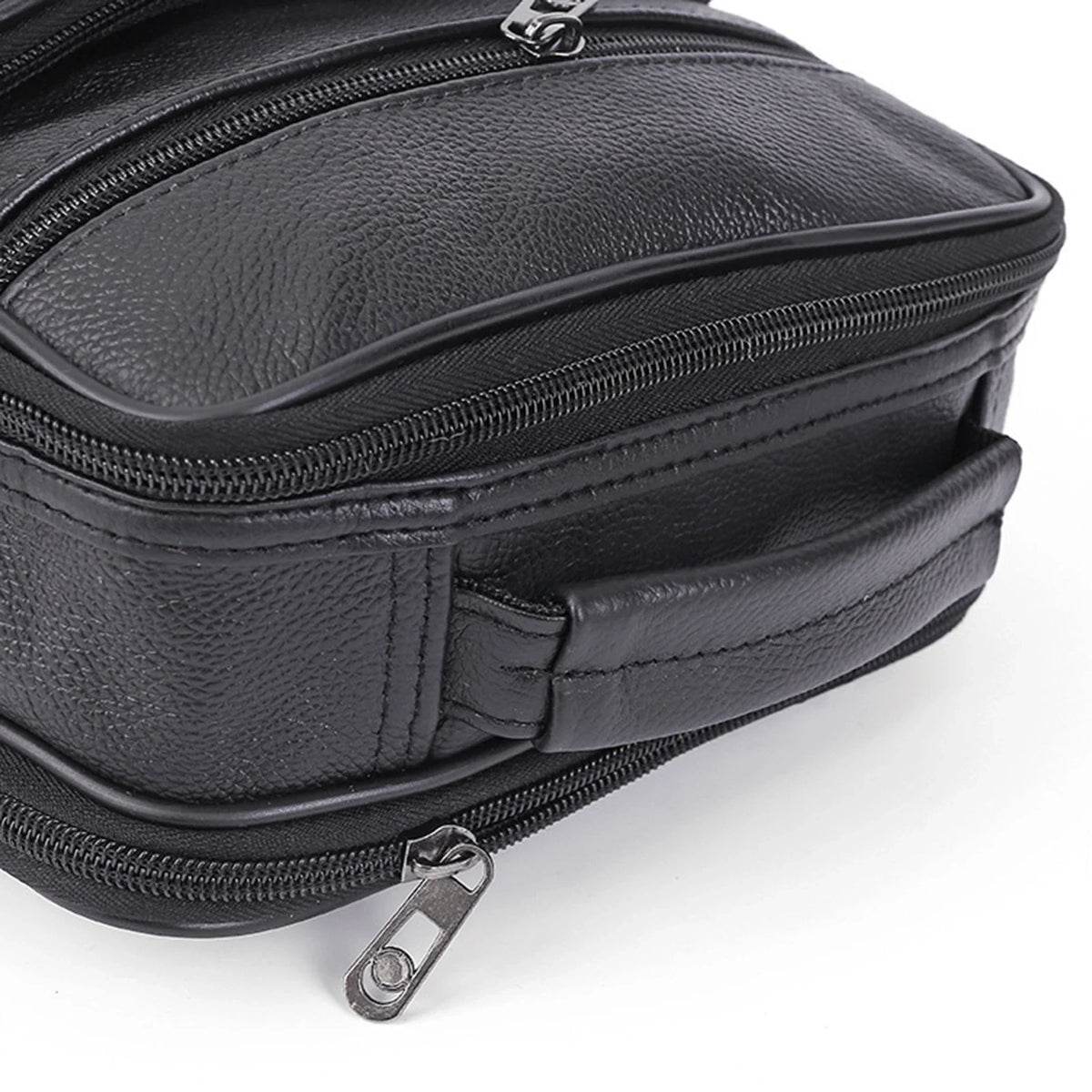 Men's Lightweight PU Leather Shoulder Bag | Work & Travel