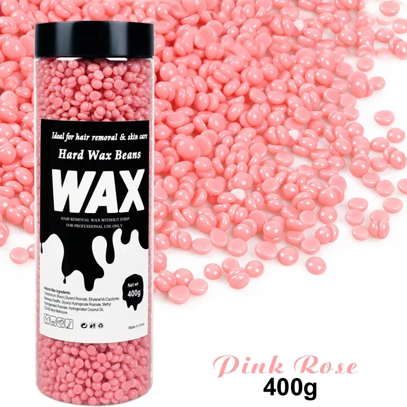 400g Hot Film Wax Beads – Painless Hair Removal Body & Bikini