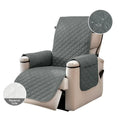 Quilted Recliner Sofa Cover Waterproof Slipcover Anti-slip Chair