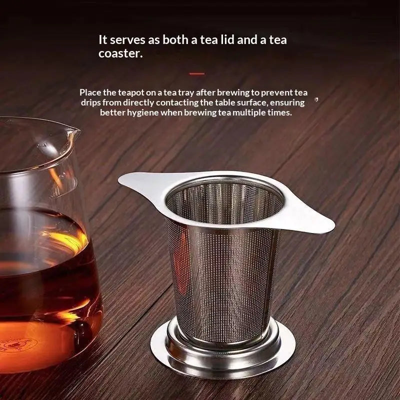 Stainless Steel Tea Infuser Strainer | Double Hanging Ears