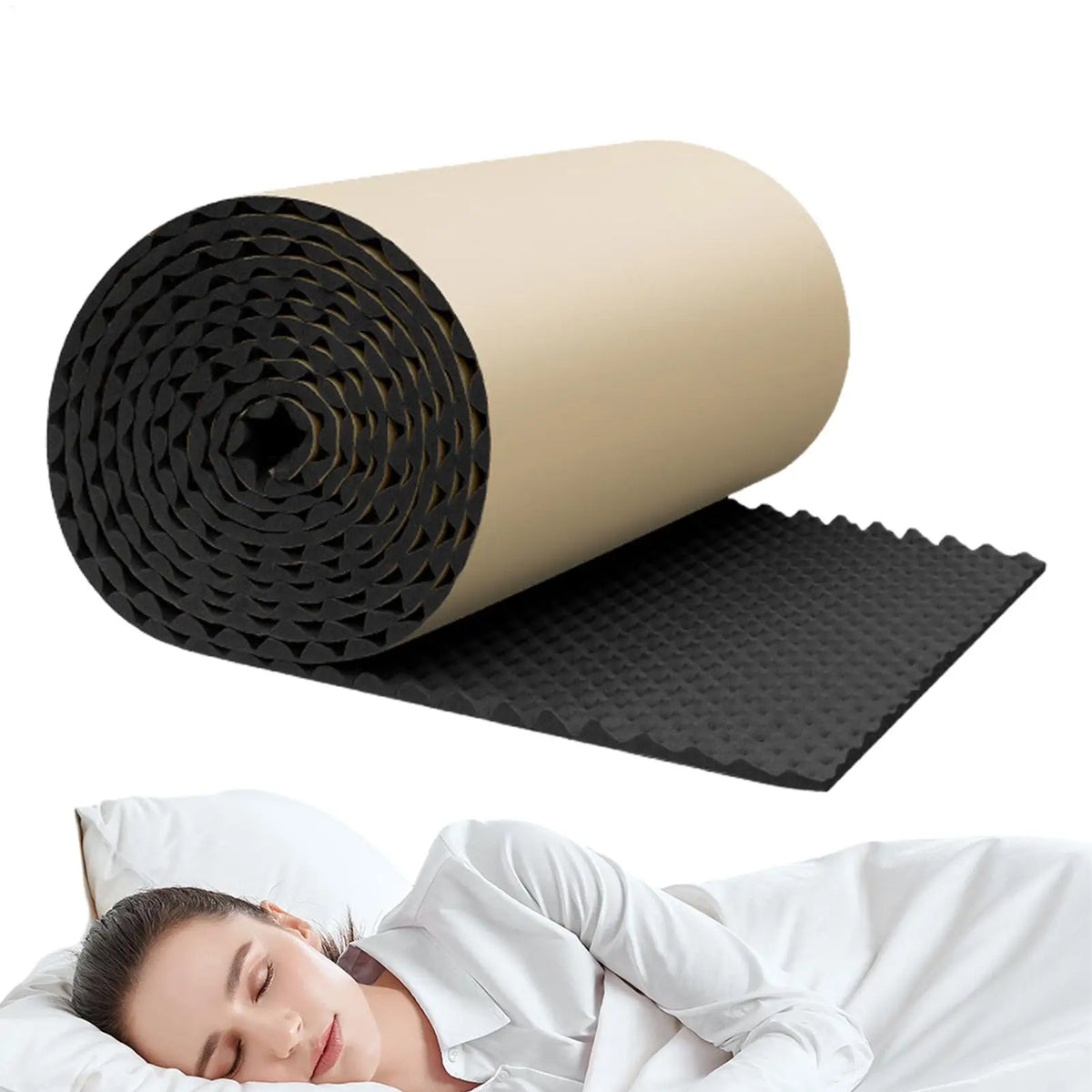 Self-Adhesive Rubber Foam Soundproofing Panel | Studio & Car
