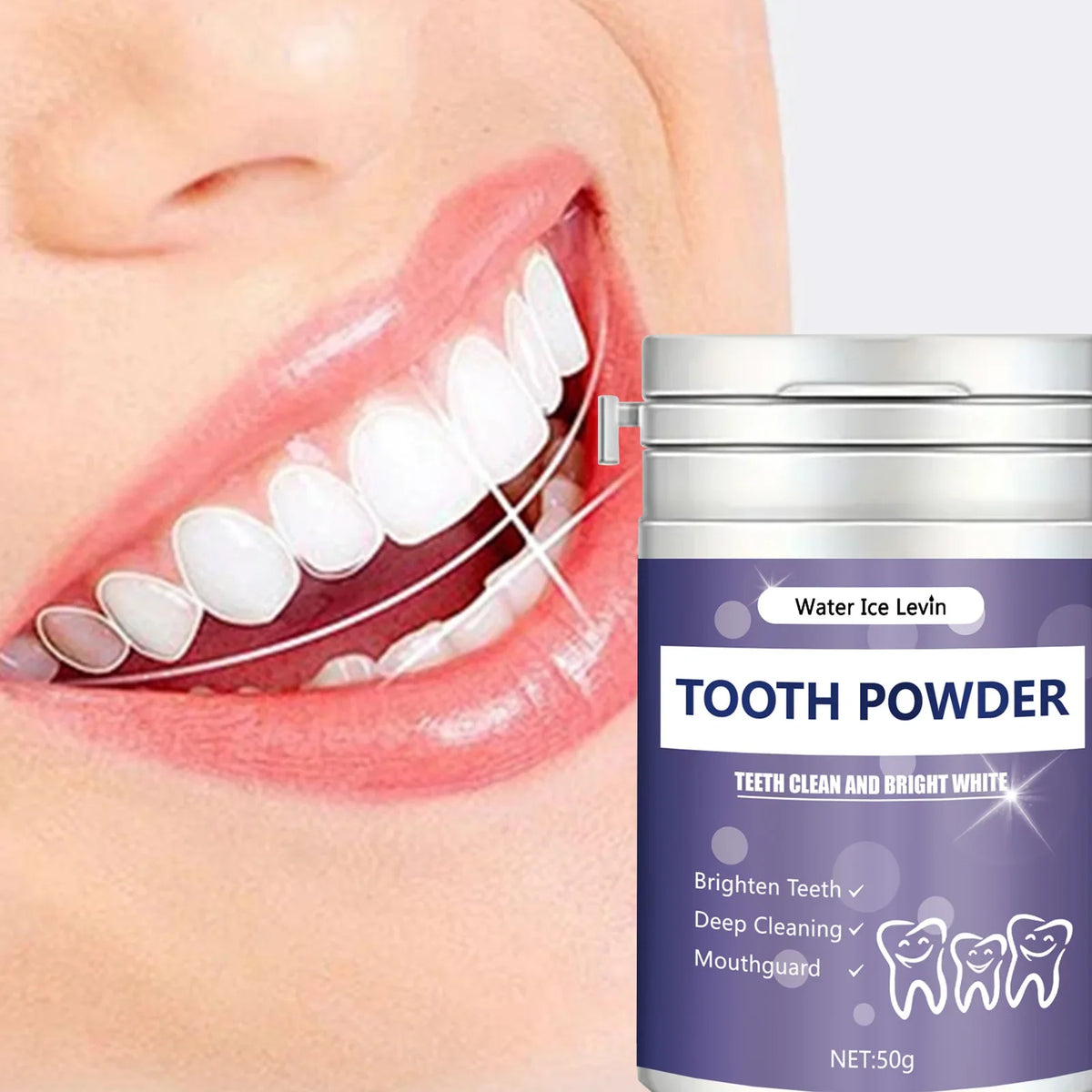 Pearl Tooth Powder – Whitening, Fresh Breath & Stain Removal