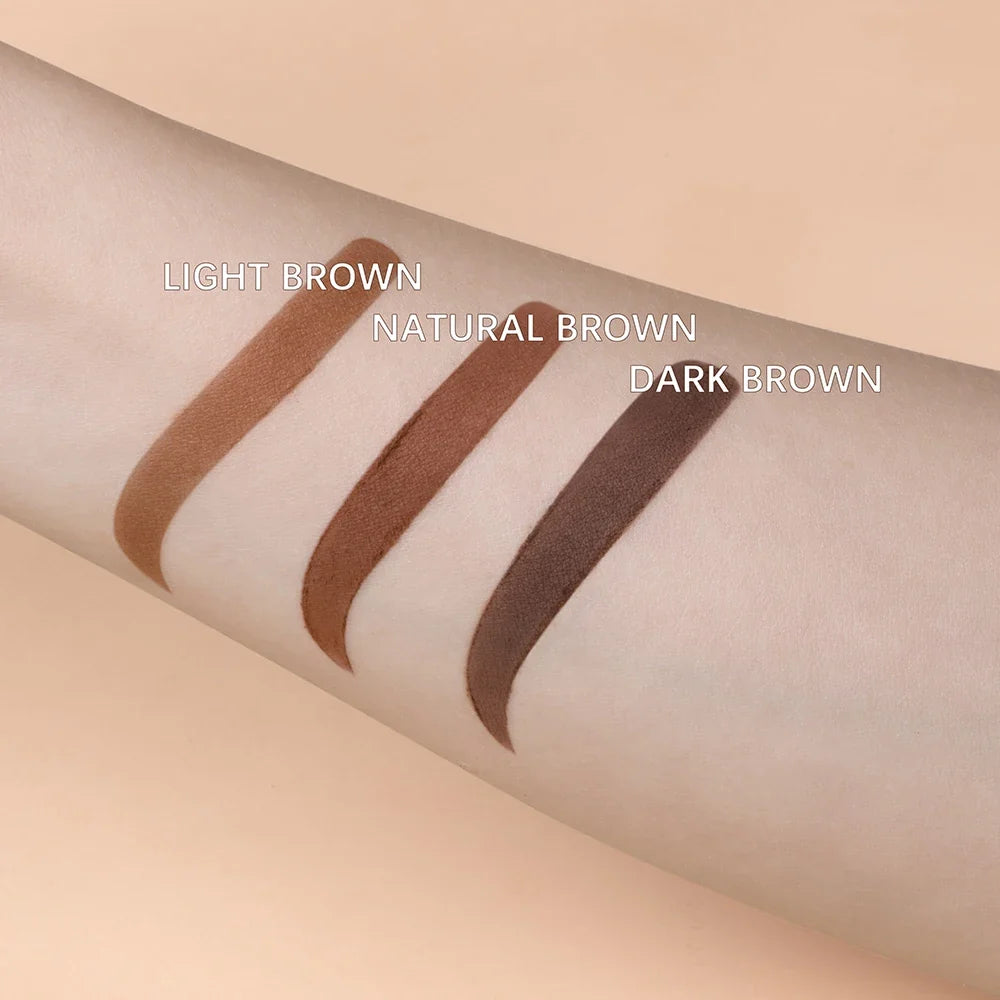 ibcccndc Eyebrow Stamp Kit – Waterproof Brow Shaping 3 Colors
