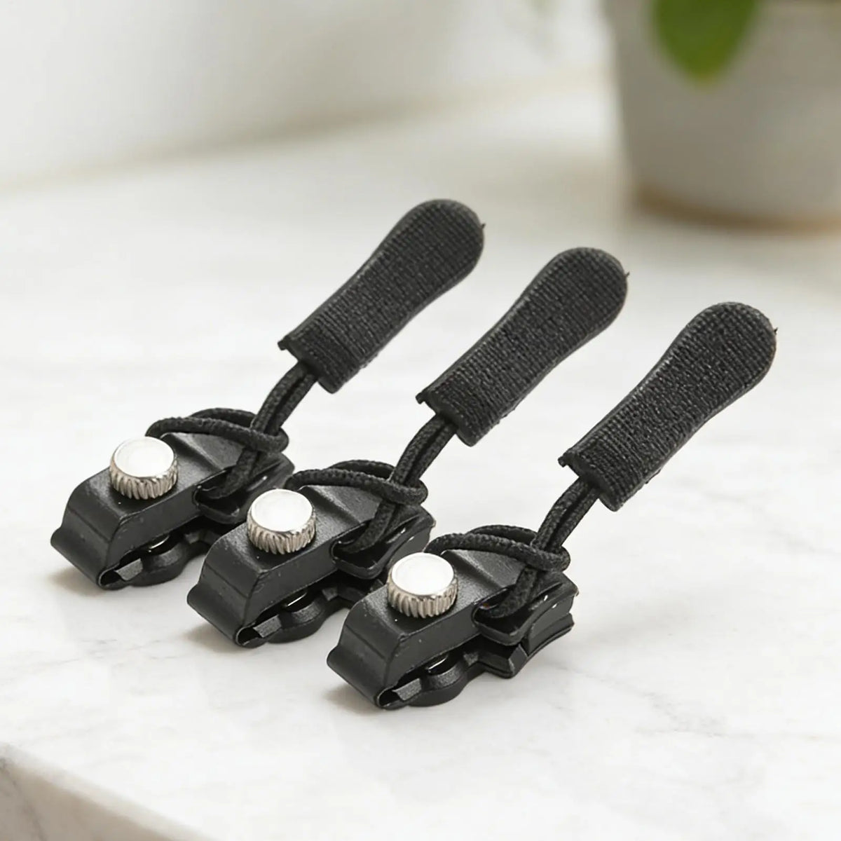 3-Piece Zipper Repair Kit – Universal Slider for Coats & Bags