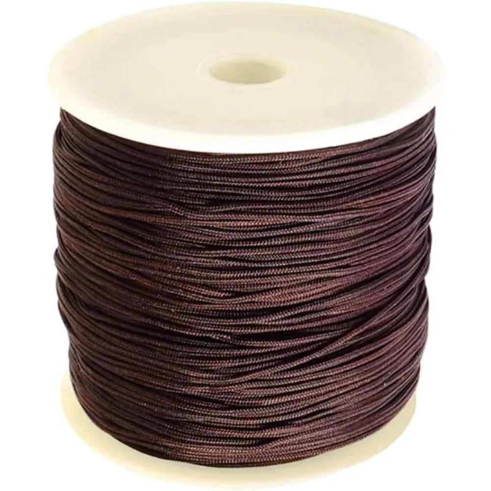109 Yards 0.8mm Nylon Beading Cord – Knotting Thread for Jewelry