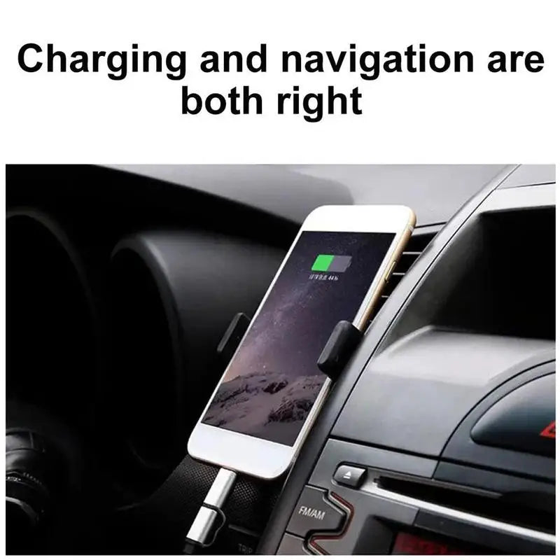 Universal Air Vent Car Phone Mount – iPhone & Samsung
