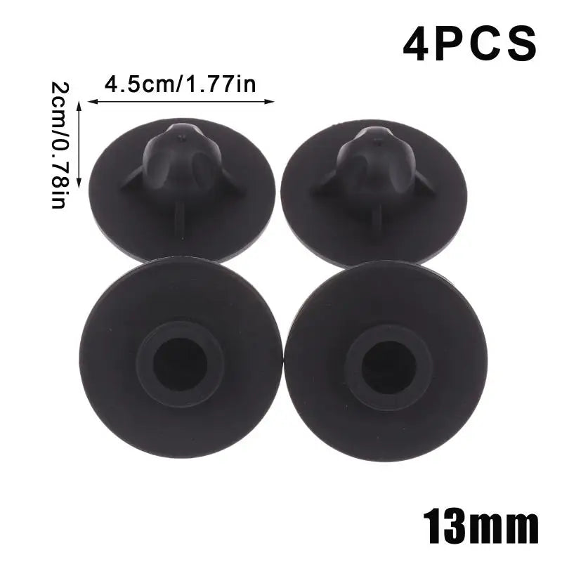 4-Pack Chair Leg Caps – Furniture Foot Covers 13–16mm Pipe