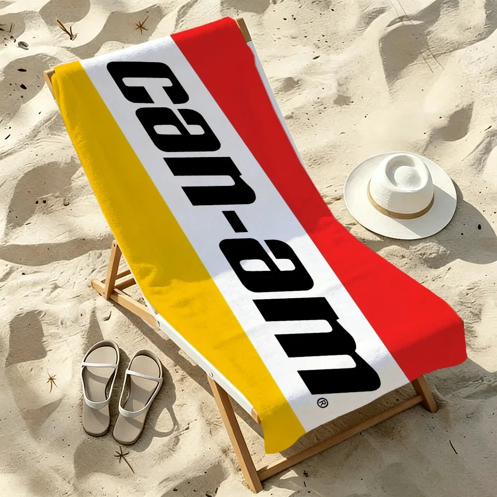 Can-Am BRP Logo Quick-Dry Beach Towel | Soft Sports Towel