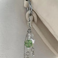 Transparent Keychain Cute Wind Chime Pendant Keyring Mobile Phone