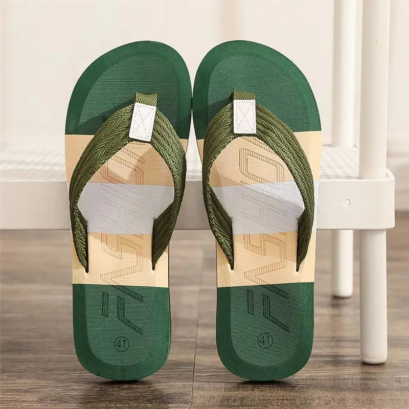 Men's EVA Flip Flops – Anti-Slip Beach & Indoor Slippers