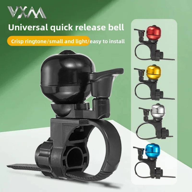 Quick Release Bike Bell – Universal Mini Horn for MTB & Kids