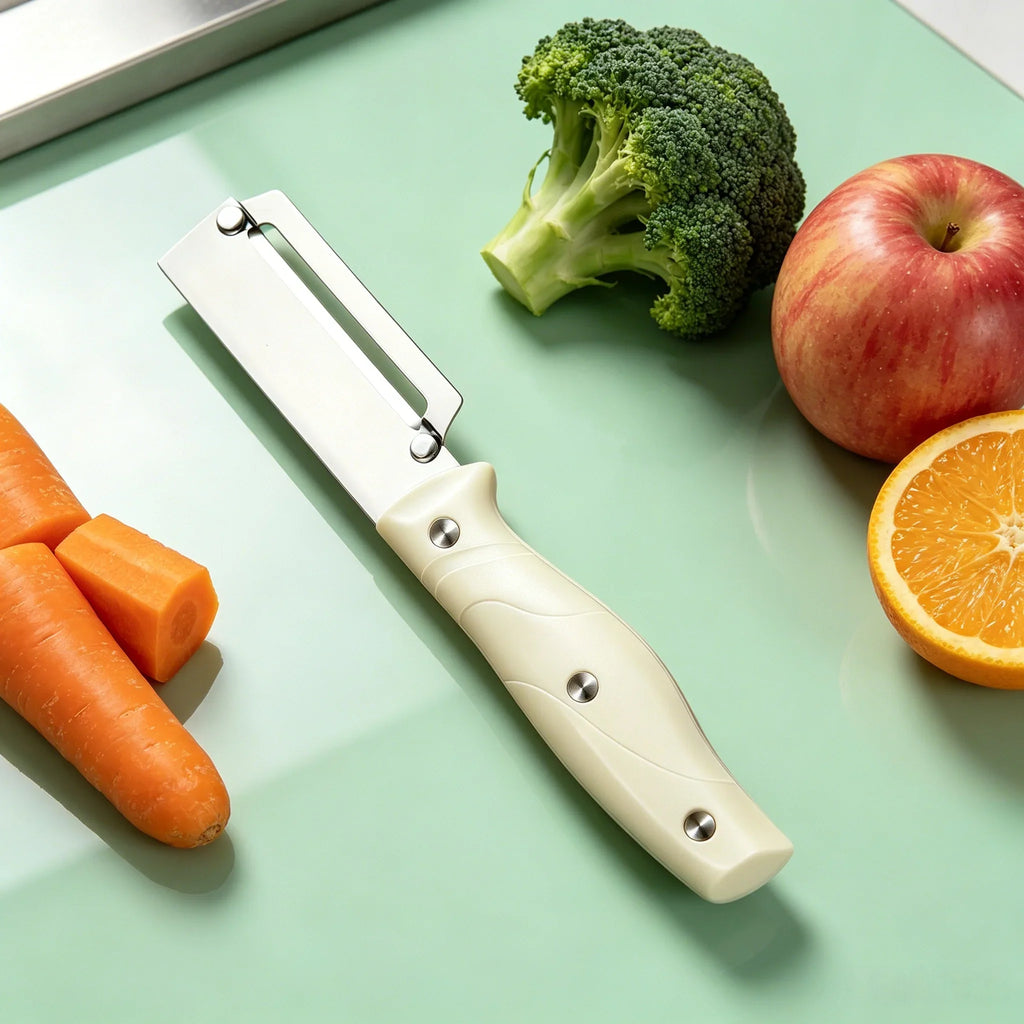 Multifunctional Fruit & Vegetable Peeling Knife – Stainless Steel