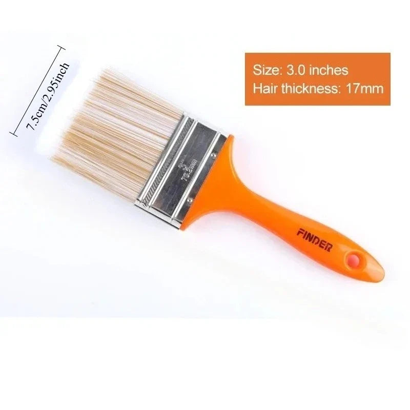 PET Soft Bristle Wall Paint Brush | ABS Handle DIY Tool