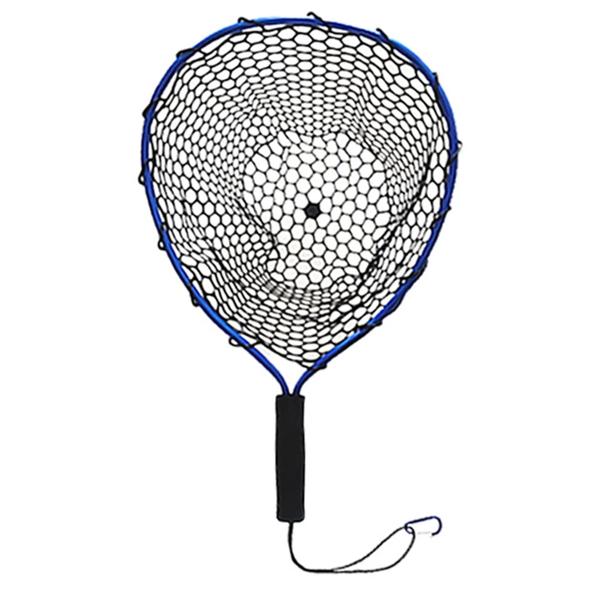 Foldable Aluminum Fishing Net | Silicone Mesh 37x31cm