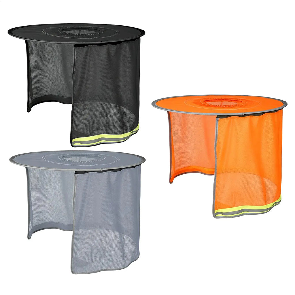 Hard Hat Sun Shade Visor – Breathable, Cooling & Reflective