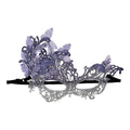 Gradient Butterfly Masquerade Mask Sexy Lace Half Face Luxury
