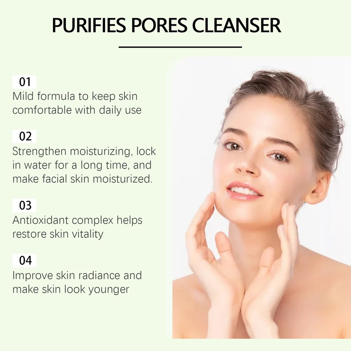 WEST MONTH Men's Purifying Foaming Facial Cleanser 100ml