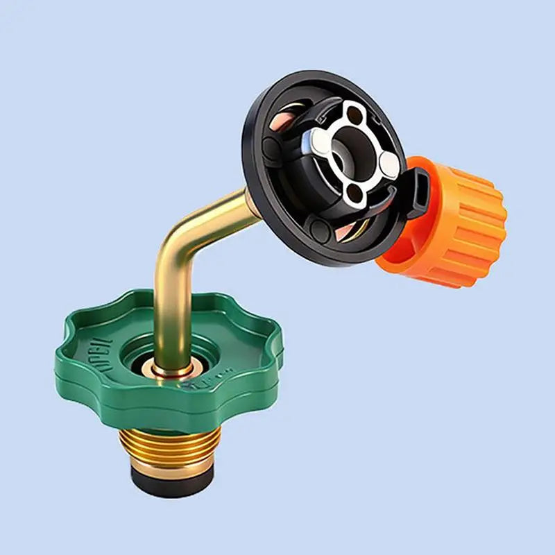 Butane Gas Cylinder Refill Connector Adapter for Camping