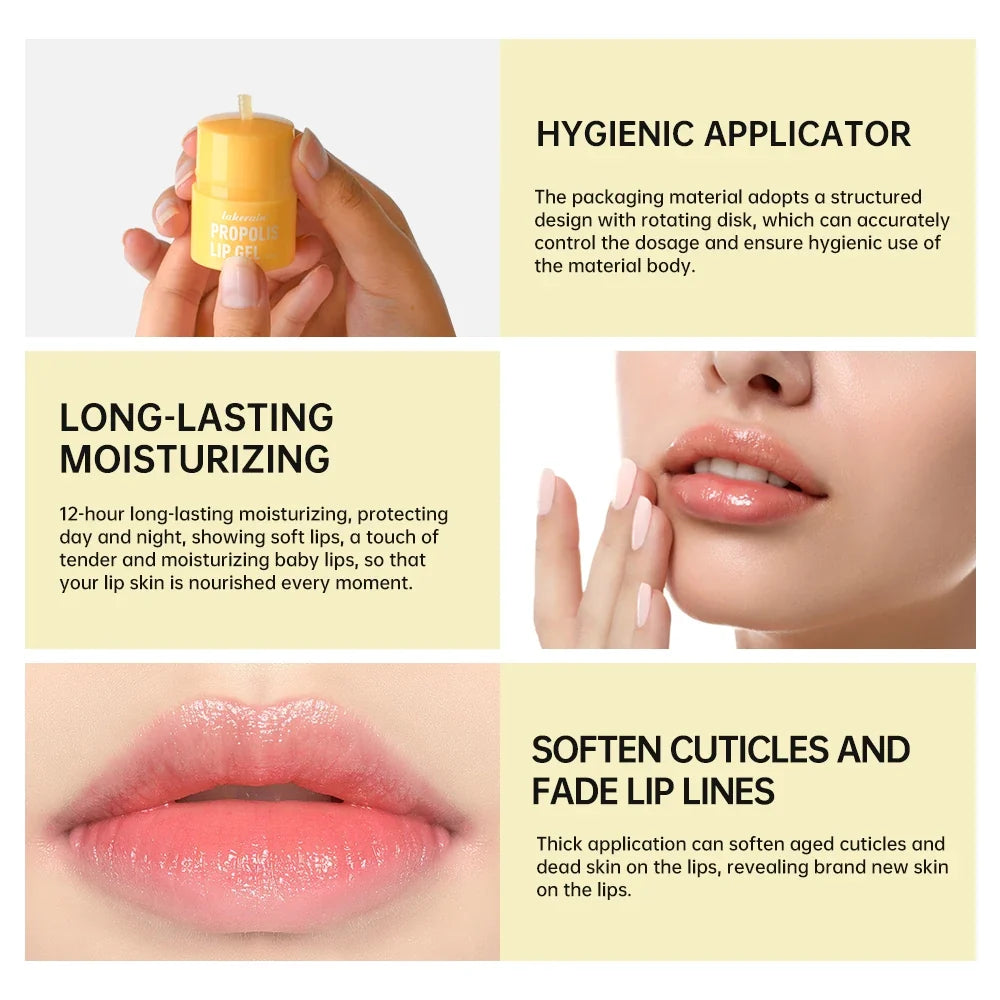 Honey Propolis Lip Balm & Mask | 12-Hour Moisture Gel