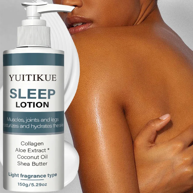 YUITIKUE Sleep Lotion – Collagen & Aloe Night Body Cream 150g
