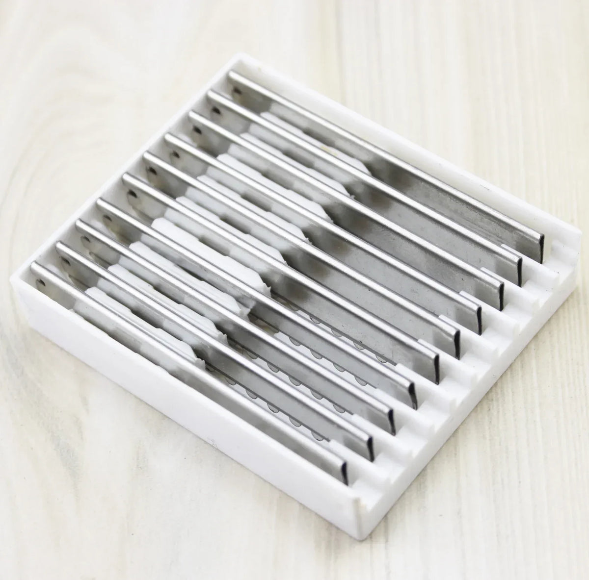 Stainless Steel Safety Hair Razor Blades – Barber Thinning Set