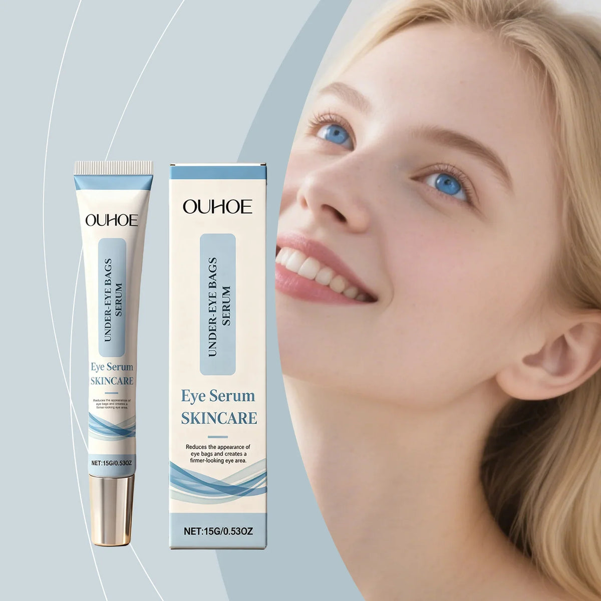 Ouhoe Anti-Aging Eye Cream – Brighten & Smooth Eye Area