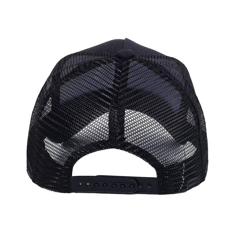 Unisex Mesh Baseball Cap – Adjustable Snapback Trucker Dad Hat