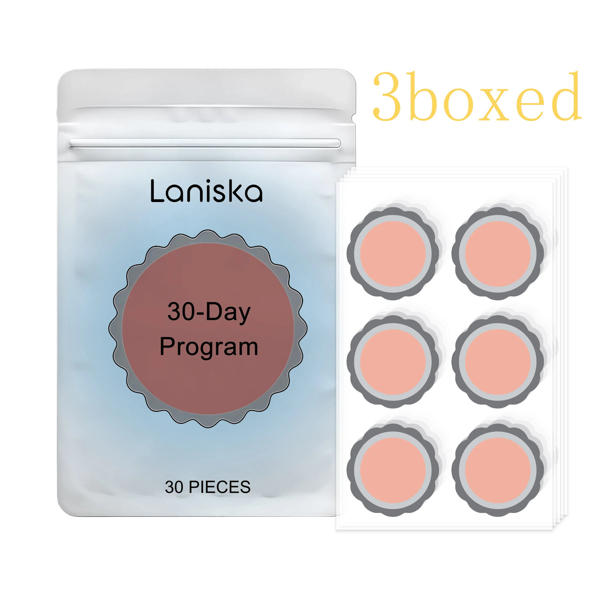 Laniska Daily Body Care Patch – Breathable, All-Day Wear