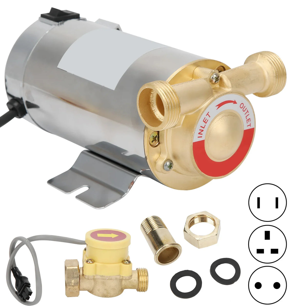 100W WG 100 Booster Pump Small Automatic Household Shower Water