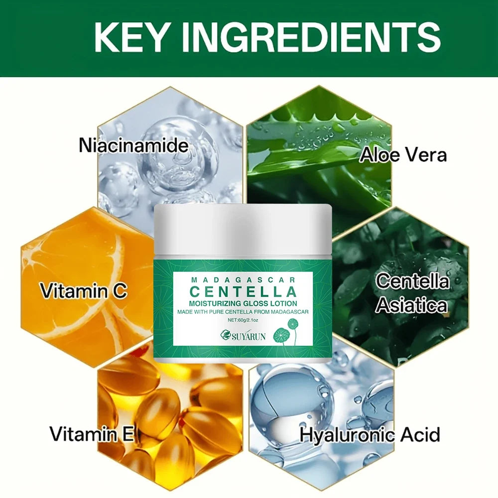 SUYARUN Cica Face Cream – Centella Asiatica Moisturizer
