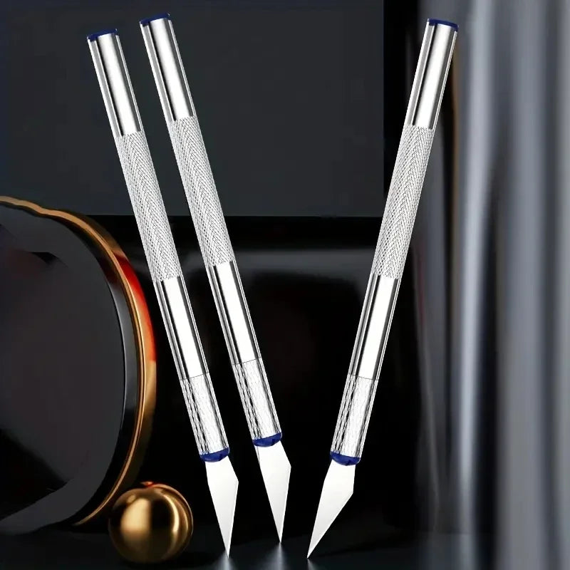 13-Piece Metal Carving Knife Pen Set | DIY Precision Cutting Kit