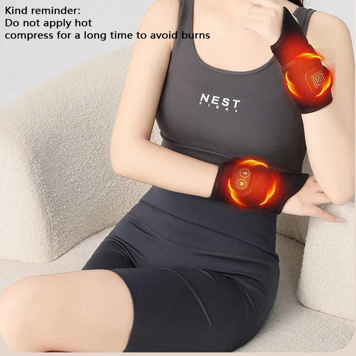 USB Heated Massage Wristband – Warming Wrist Support Wrap