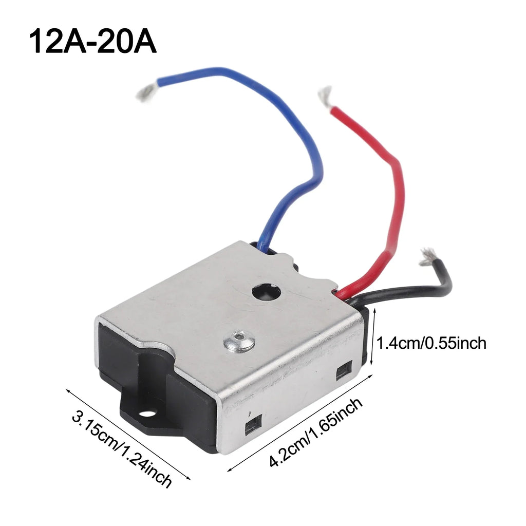 230V Soft Start Switch 12–20A Current Limiter for Brushed Motors