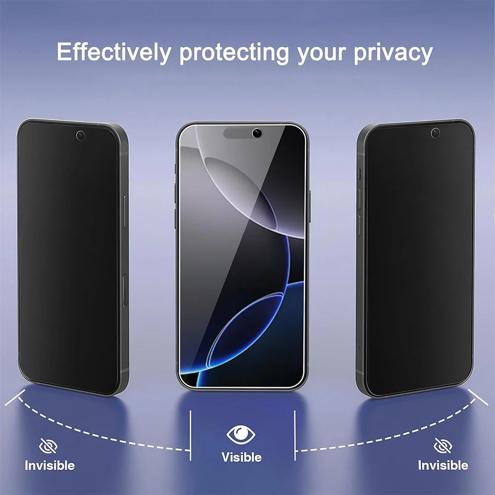 2-Pack Matte Privacy Screen Protector iPhone 17 6.3" Glass