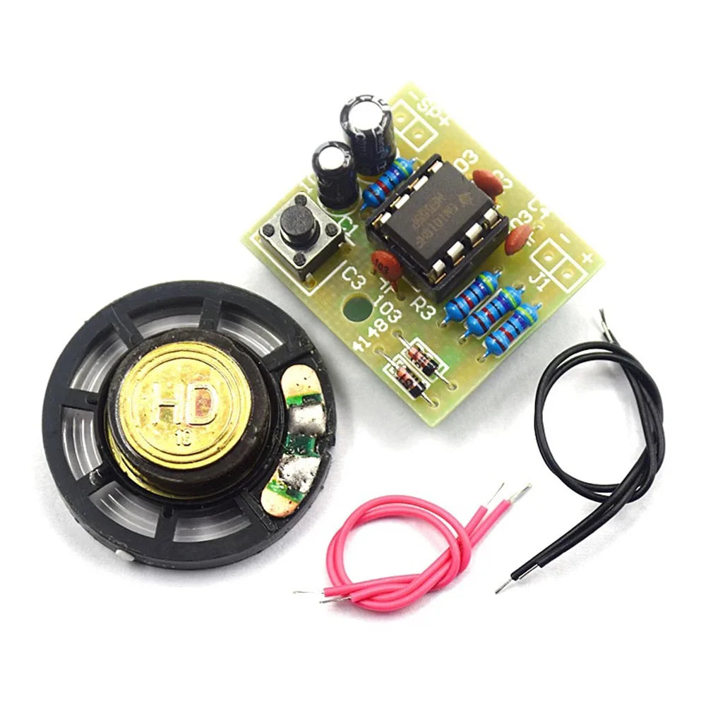 NE555 Doorbell DIY Kit – Dual Tone PCB Soldering Practice