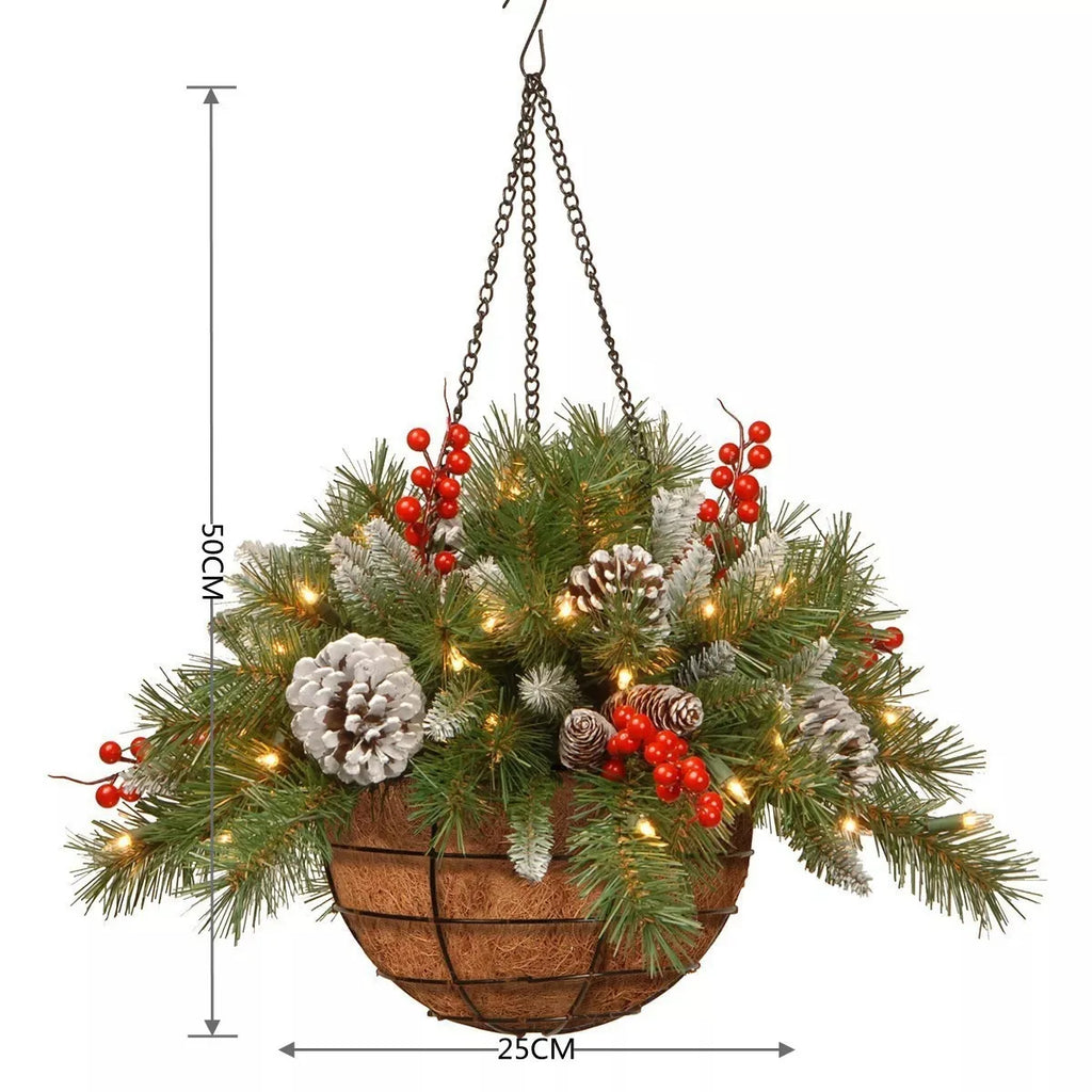 Christmas Wreath Festival Decoration Artificial Porte D Entree Home