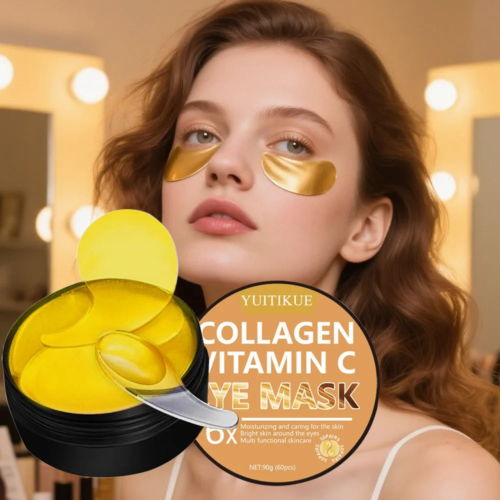 YUITIKUE Collagen Vitamin Eye Mask – Hydrating & Brightening