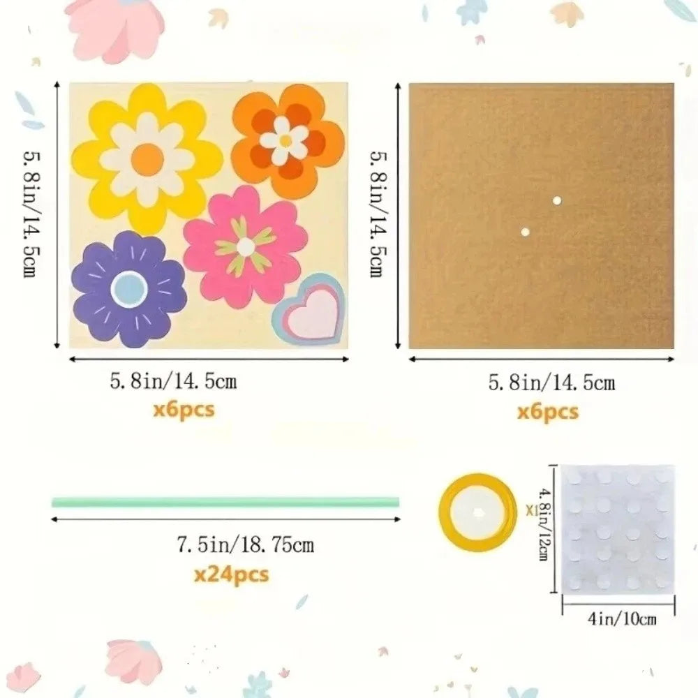 DIY Paper Flower Bouquet Craft Kit – Sunflower Making Set