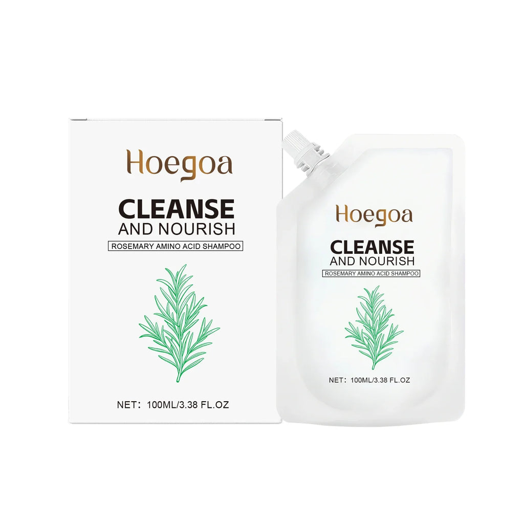 HOEGOA Rosemary Shampoo – Daily Cleanse & Shine, All Hair Types