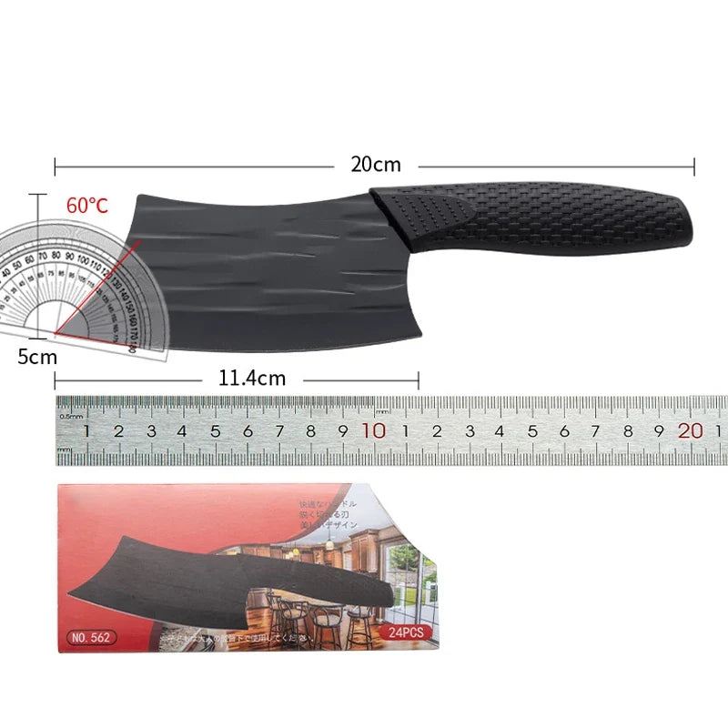 Professional Forged Stainless Steel Cleaver Knife | Non-Slip Handle