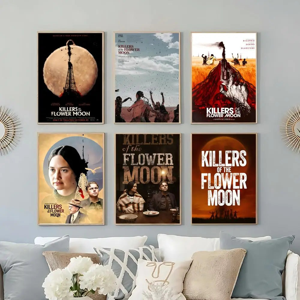 Killers of the Flower Moon Poster – HD Waterproof Self-Adhesive